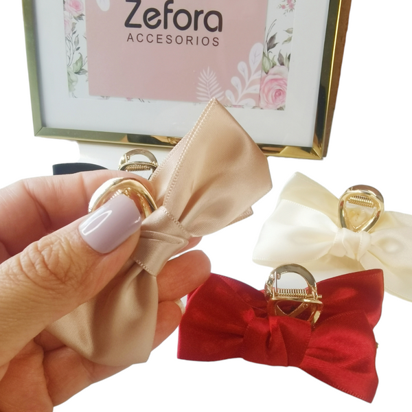 clip lazo para cabello