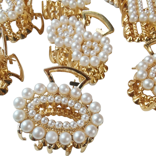 CLIP PERLAS PARA CABELLO