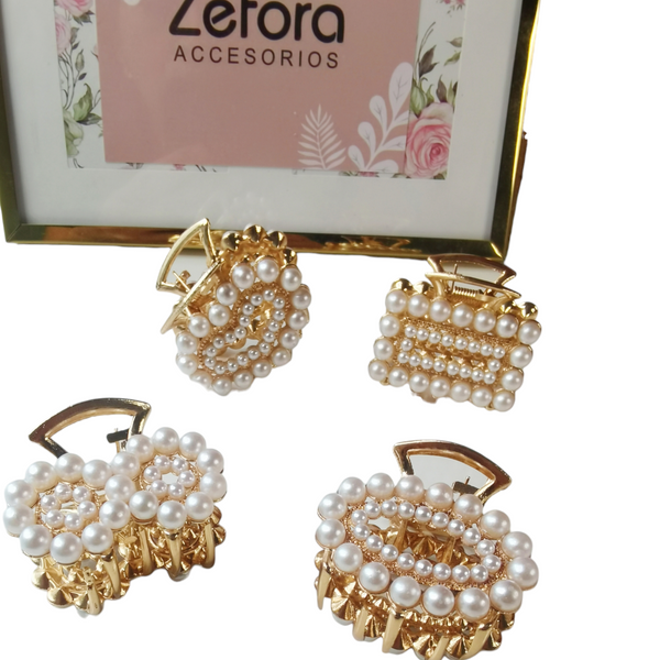 CLIP PERLAS PARA CABELLO