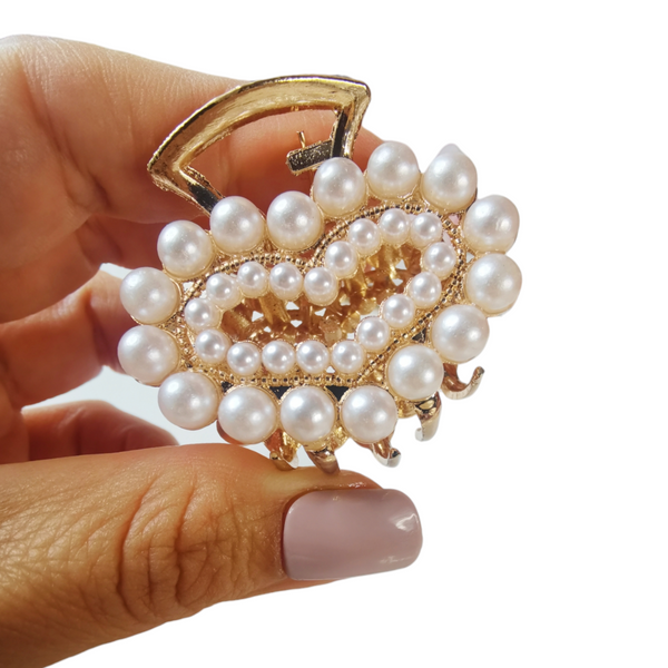 CLIP PERLAS PARA CABELLO