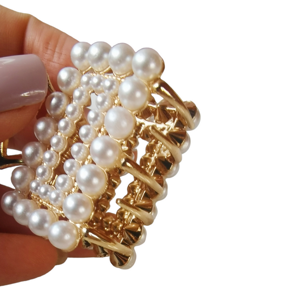 CLIP PERLAS PARA CABELLO