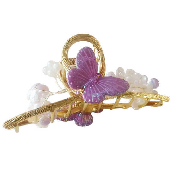 CLIP MARIPOSA PARA CABELLO 