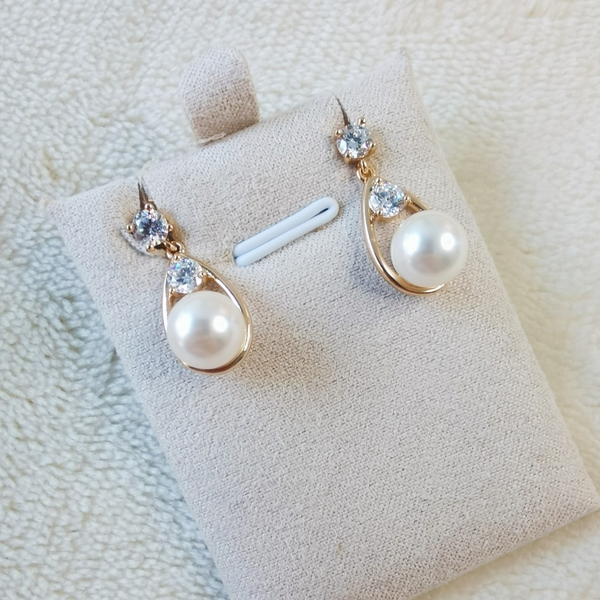 Aretes perla