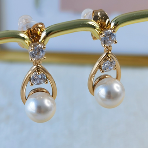 Aretes perla