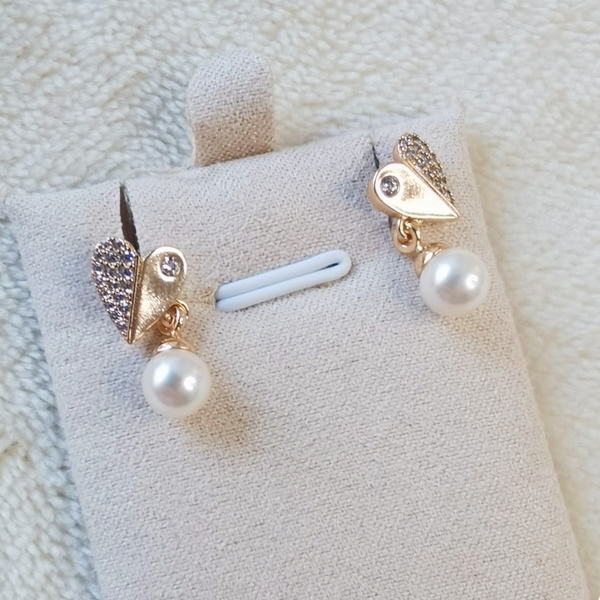 Aretes perla