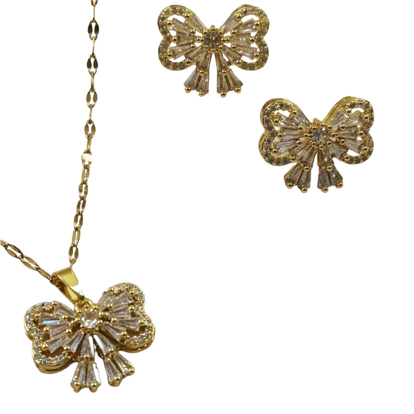 collar y aretes