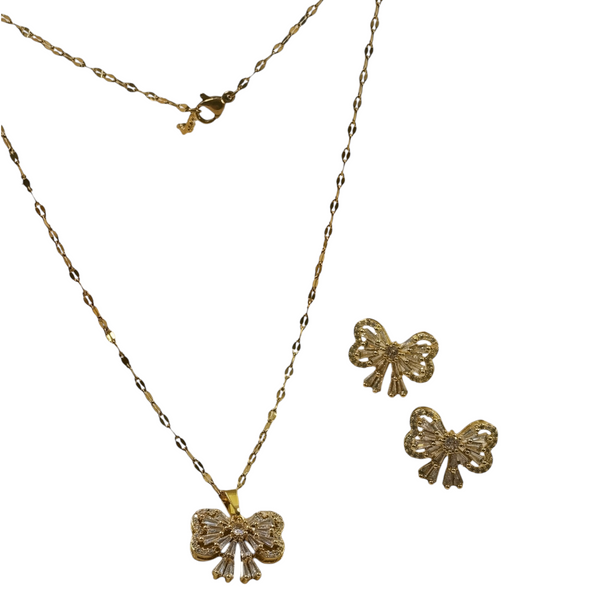 collar y aretes