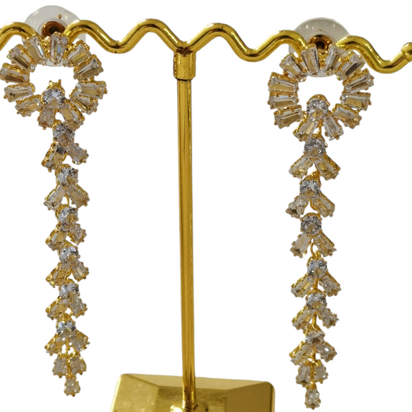 Arete plateado 