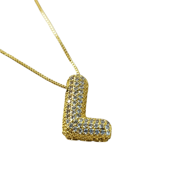 Collar Iniciales de acero