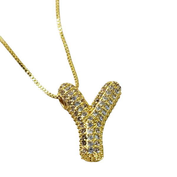 Collar Iniciales de acero
