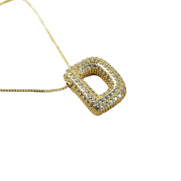 Collar Iniciales de acero
