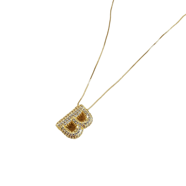 Collar Iniciales de acero