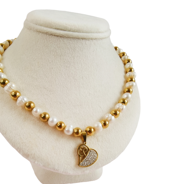 Collar perlas