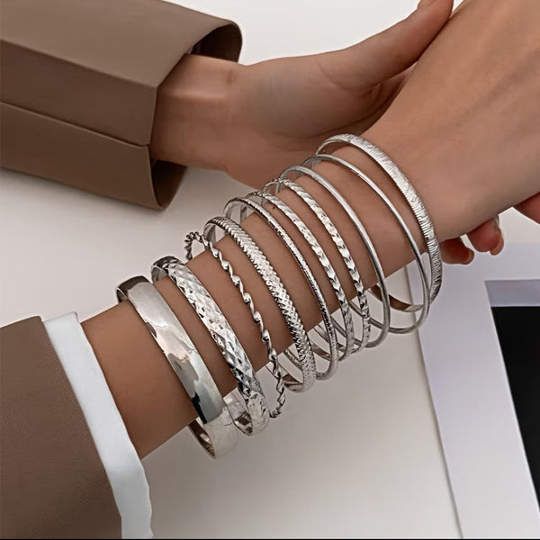 Pulsera de acero de mujer