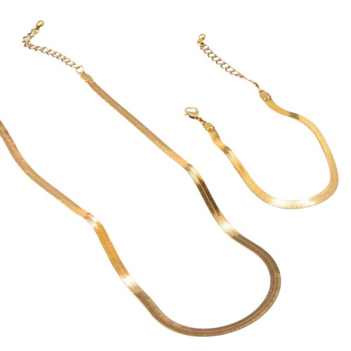 Pulsera y collar de mujer
