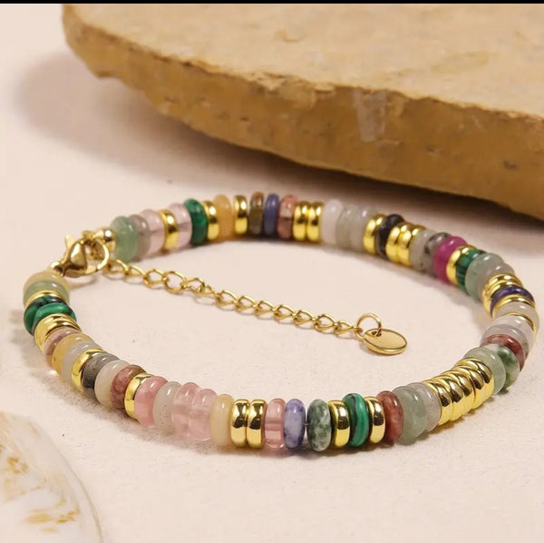 Pulsera de piedras naturales