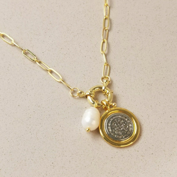 collar de aceo joyeria mujer