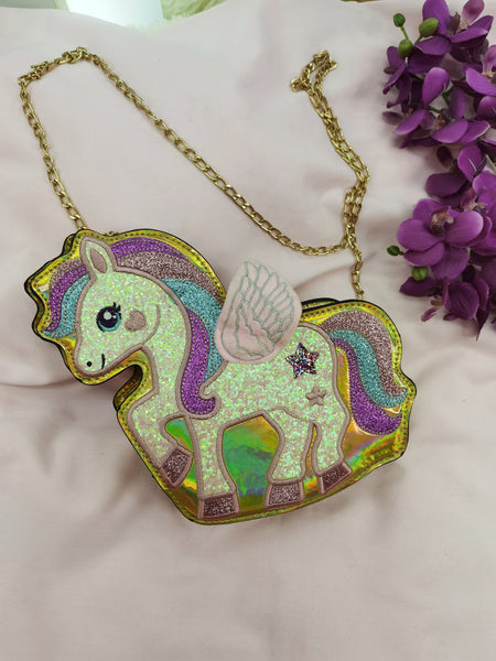 cartera unicornio
