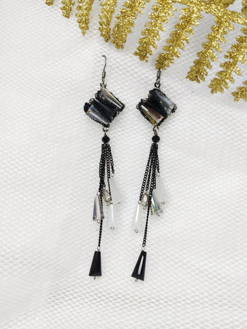 aretes largos